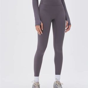 Adanola ultimate legging in dark grey size small